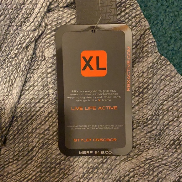 RBX Active wear shorts built in short XL NWT - Picture 3 of 4
